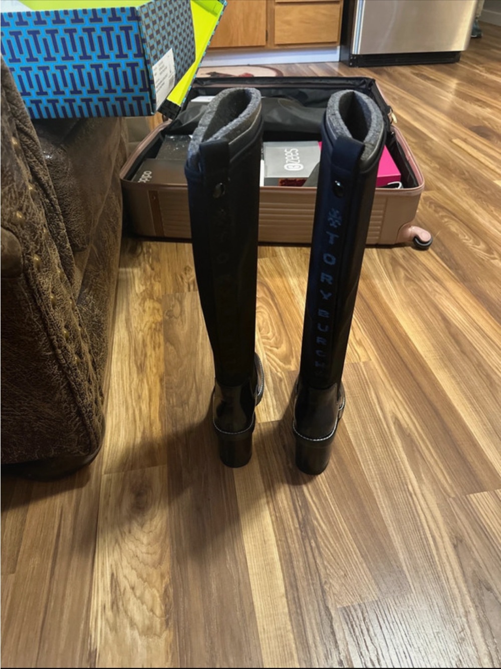 Tory Burch Tall High Heeled Boots - Picture 5 of 9